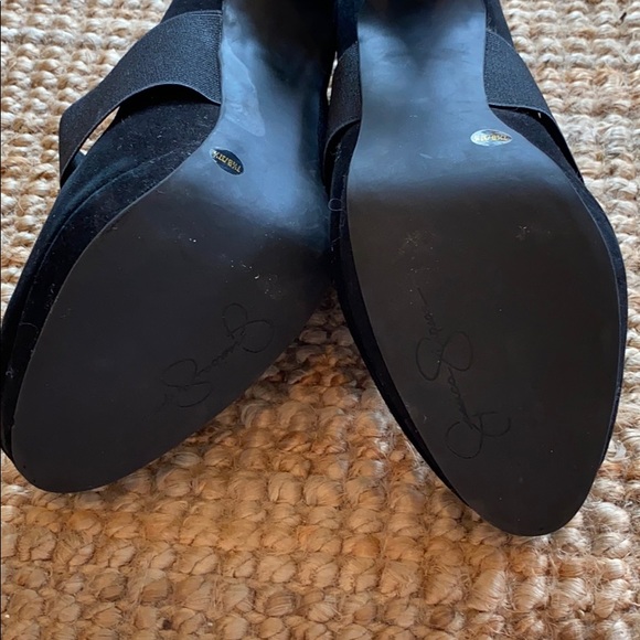 Jessica Simpson Black Heels - Picture 4 of 5